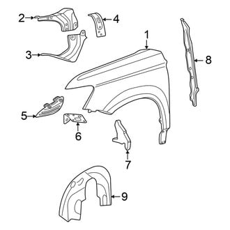 Volkswagen OE - Fender & Components