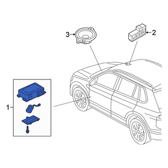 Volkswagen OE - Mobile Phone Control Module