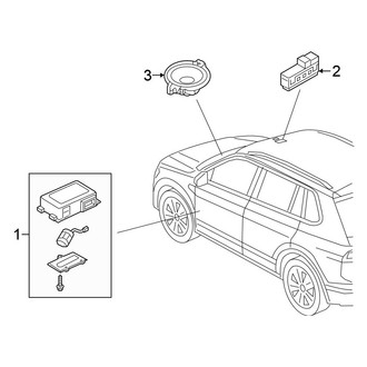 Volkswagen OE - Electrical Components (Online/Phone Service Components)