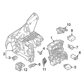 Volkswagen OE - Electrical - Fuse & Relay (Passenger Compartment)