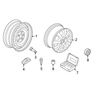 Volkswagen OE - Wheels (19"), (SEL)