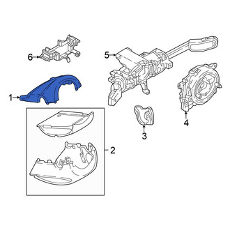 Volkswagen OE - Lower Steering Column Cover