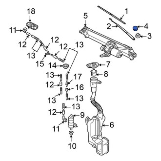 Volkswagen OE - Wiper Arm Cap