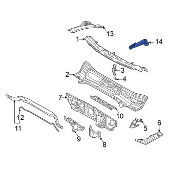 Volkswagen Taos Replacement Hood Hardware — CARiD.com