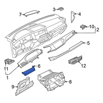 Volkswagen OE - Left Upper Instrument Panel Trim Panel