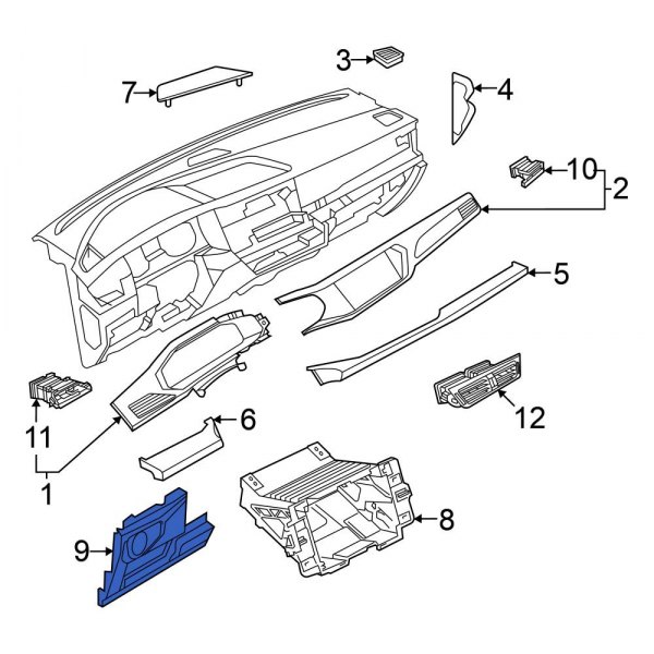 Instrument Panel Trim Panel