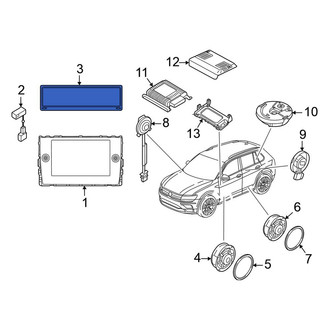 Volkswagen OE - GPS Navigation Control Module