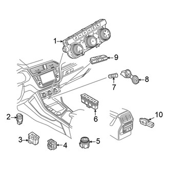 Volkswagen OE - Console - Electrical Components