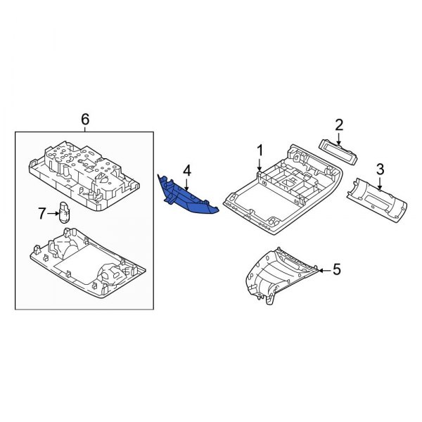 Console Trim Panel