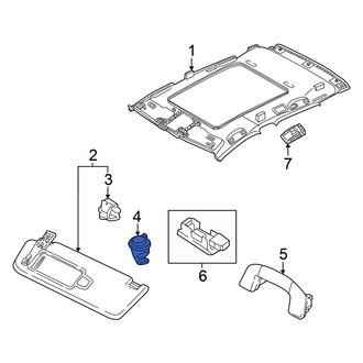 Volkswagen OE - Sun Visor Holder