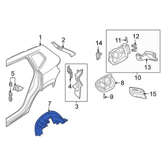 Volkswagen Taos Replacement Fenders & Components | CARiD