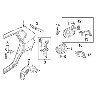 Volkswagen OE - Quarter Panel & Components