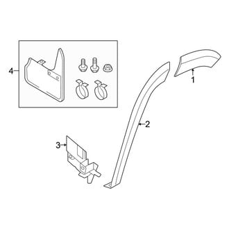 Volkswagen OE - Quarter Panel - Exterior Trim