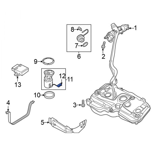 Fuel Sender and Hanger Assembly