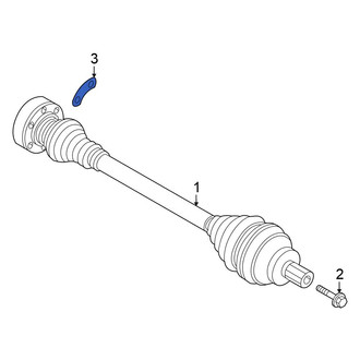 Volkswagen OE - Rear CV Axle Retainer Plate