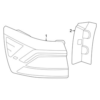 Volkswagen OE - Rear Lamps - Combination Lamps