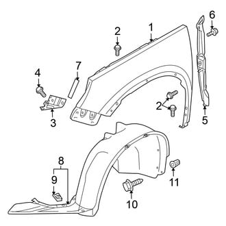 Volkswagen OE - Fender & Components (Gas)