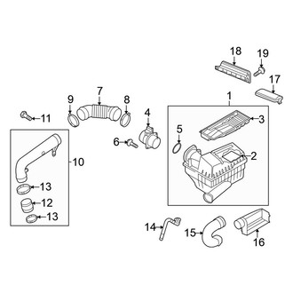 Volkswagen OE - Engine / Transaxle - Air Intake (Gas)