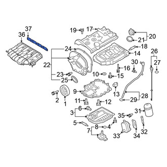 Volkswagen OE - Engine Intake Manifold Gasket