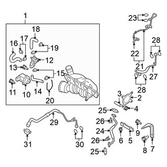 Volkswagen OE - Engine / Transaxle - Turbocharger & Components