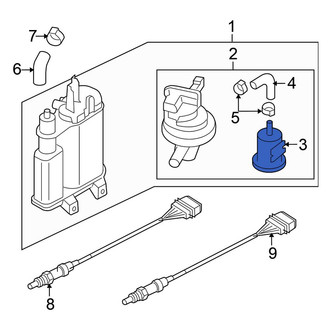 Volkswagen OE - Vapor Canister Filter