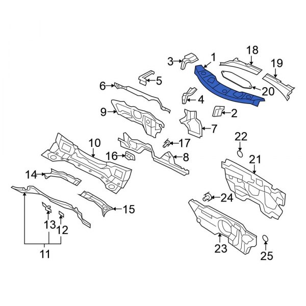 Cowl Crossmember