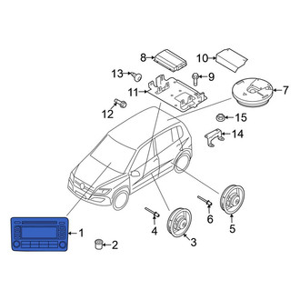 Volkswagen OE - Radio Control Unit