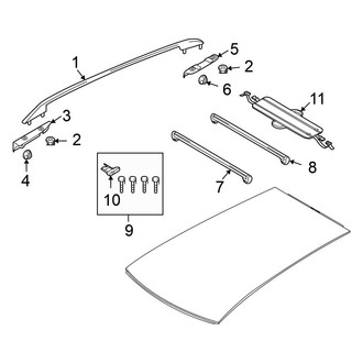 Volkswagen OE - Roof - Luggage Carrier