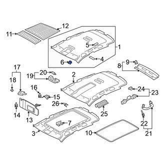 Volkswagen OE - Headliner Clip