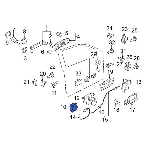 Door Latch Assembly