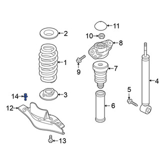 Volkswagen OE - Stone Guard Rivet