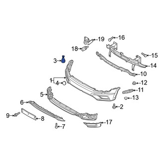 Volkswagen OE - Bumper Cover Hardware Kit