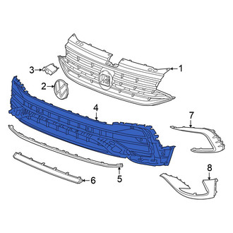 Volkswagen OE - Front Lower Grille