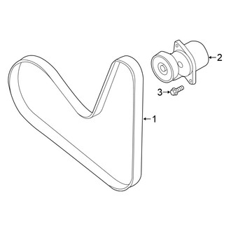 Volkswagen OE - Cooling - Belts & Pulleys (S / SE / SEL / SEL Premium)
