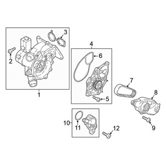 Volkswagen OE - Cooling - Water Pump (Main)