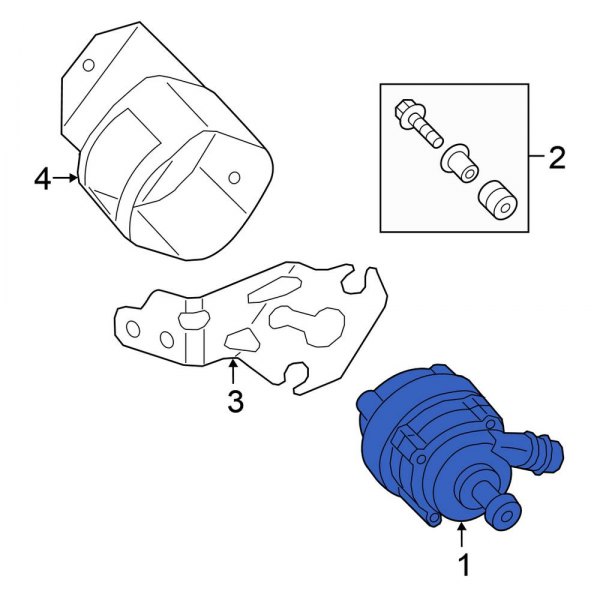 Engine Auxiliary Water Pump