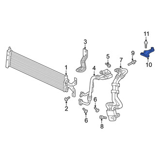 Volkswagen OE - Automatic Transmission Oil Cooler Hose Adapter