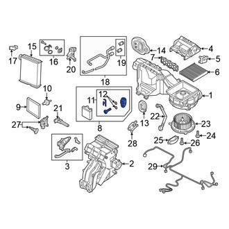 Volkswagen OE - A/C Expansion Valve