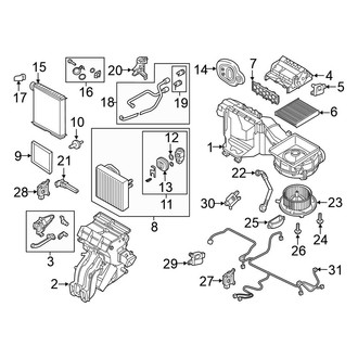 2019 Volkswagen Tiguan Heater Control Valves CARiD