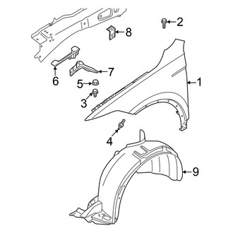 Volkswagen OE - Fender & Components