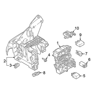 Volkswagen OE - Electrical - Fuse & Relay (Passenger Compartment)