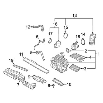 Volkswagen OE - Engine / Transaxle - Air Intake