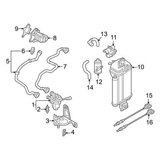 Volkswagen OE - Emission System - Emission Components