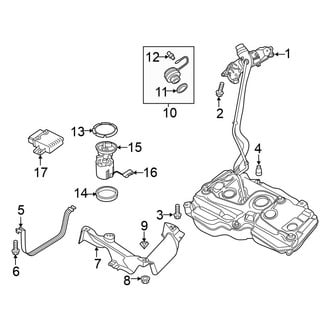 Volkswagen OE - Fuel System Components (S / SE / SEL / SEL Premium FWD)