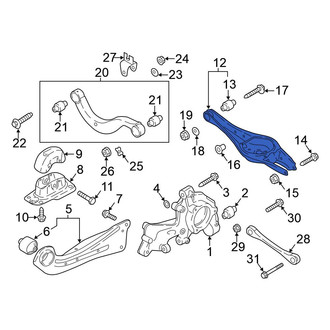 Volkswagen OE - Rear Lateral Arm