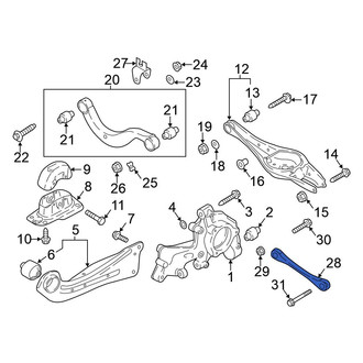 Volkswagen OE - Rear Lateral Arm
