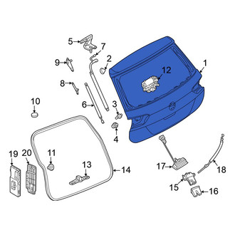 Volkswagen OE - Rear Liftgate
