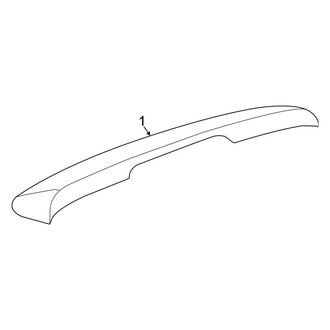 Volkswagen OE - Lift Gate - Spoiler (SE R-Line Black / SEL R-Line)