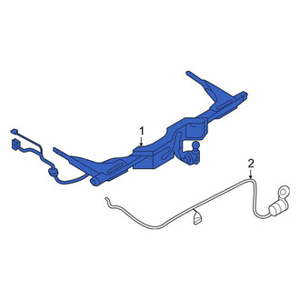 Volkswagen OE - Rear Trailer Hitch