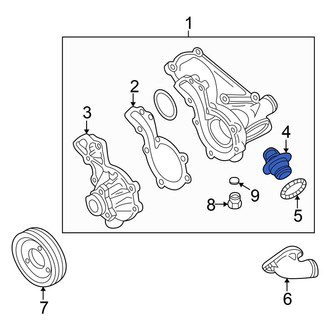 Volkswagen OE - Engine Coolant Thermostat